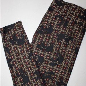🐾🐻Lularoe HTF Bear OS Leggings